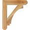 Ekena Millwork Imperial Craftsman Rough Sawn Bracket, Western Red Cedar, 4"W x 22"D x 26"H BKT04X22X26IMP04RWR - alternate 3